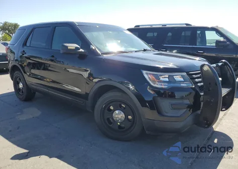 2018 Ford Explorer Police Interceptor z USA, uszkodzony, nr VIN 1FM5K8AR8JGC43622